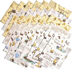 WINNIE the POOH from Riley Blake Designs – (36) 6.5″ fabric squares set