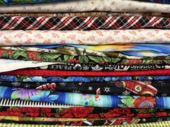 25 Yards Of New Flannel Christmas Winter Fabric FREE SHIPPING