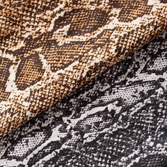 Ottertex® Nylon Ripstop 70 Denier (PU Coated) – Snakeskin Print Fabric