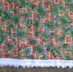 Lot of 7 VTG Brand Name Quilting Fabric Cotton Apples Leaves 1 LB 13 OZ