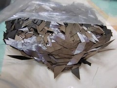 Diamond Big Shaped Flake Carbon Fiber Chopped Forged Cut Short Fibre Filament