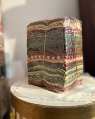 Vintage Moda Primitive Quilt Fabric Bundle Original Sealed Plaids Stripes Cotton