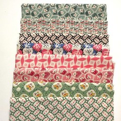 Vintage Aunt Grace 30’s Repro Judie Rothermel Cotton Bundle 8-FAT QUARTERS