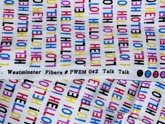 VTG Moxie TALK TALK by PWEM 042 by Westminster Fibers /FreeSpirit 22”x20½