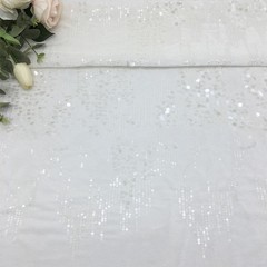 Sequin Embroidered Fabric Velvet Dress Suit Material Glitter Cloth Accessories.