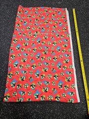 1.5 Yards Chimp Pansy’s Petal Pets Cotton Fabric By The Manes Organization