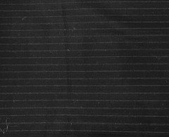 BLACK WHITE Pinstripe Wool Suiting Fabric 60” Width Sold By The Yard