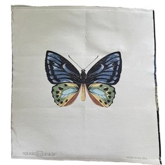 Square by Design BUTTERFLY 25″ Woven Fabric Panel Embroidered Craft New