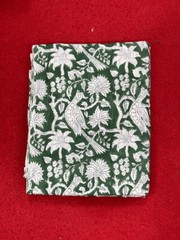 Indian Floral Print Dressmaking Cotton Fabric Hand Block Print_700 By 5 Yard