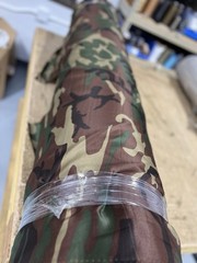 Woodland M81 Camo 70D Nylon Fabric Cut Lightweight Military Style 10-Yard Cut