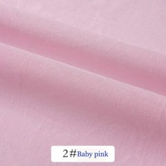 1Yard*148cm Plain Cotton Fabric Lining Combed 60s Thin Cotton Gauze Material