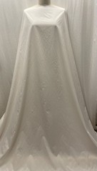 100% Cotton Poplin Natural White Medium Weight Fabric By The Yard 60″ Wide