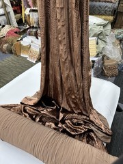 Velvet Velour Fabric Upholstery Drapery 55 Inch Wide Sample