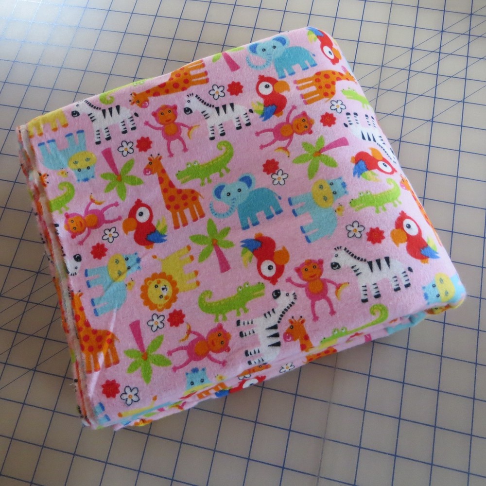 5 Yards Of Cotton Flannel Double Brushed #10 ~ $3.99 Ships ANY Amount Of Fabric!