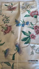 Atelier Originals 1984 Scotchgard Floral Pattern Fabric 3 Remnants