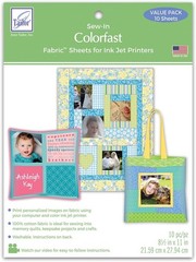 Colorfast Fabric Sheets 10-Pack White