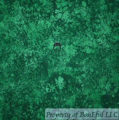 BonEful Fabric FQ Cotton Quilt Kelly Green Grass Marble Tonal Texture Blender UK