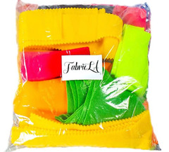 FabricLA – Acrylic Felt Craft Fabric Random Multi-Color Scrap Bag Bundle – 5 oz