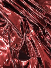 Burgundy 54″ Wide Upholstery Chrome Mirror Reflective Vinyl Fabric By The Yard