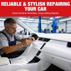 Carbon Fiber Repair Kit, Carbon Fiber Kit, 8″ Twill Carbon Fiber Cloth, 100g …