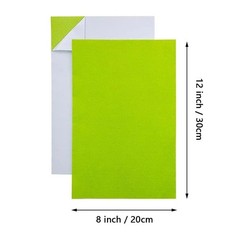 12Pcs Self Adhesive Felt Sheet, Felt Sheets with Adhesive Backing,Peel and Stick