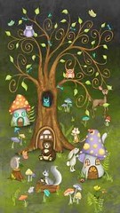 Enchanted Woods Windham Fabrics 24″ x 42″ Panel