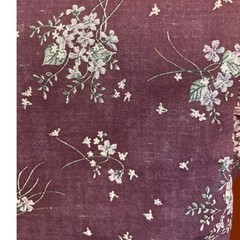 Vintage Wamsutta Mills Floral Fabric Cottagecore Romantic 10+ continuous yards