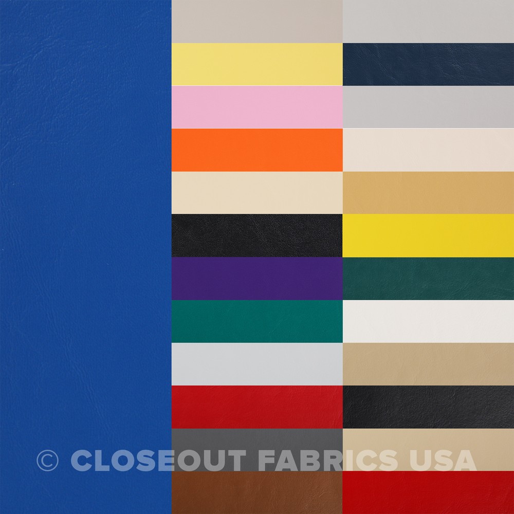 Marine Vinyl Fabric Faux Leather – Boat Auto Outdoor Upholstery – Rolled on Tube