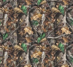 Cotton Real Tree Plain Camouflage Trees Leaves Fabric Print by the Yard D768.50