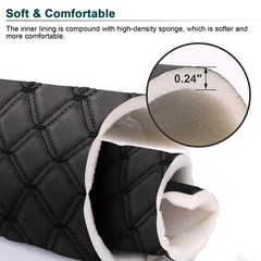 Auto Headliner Upholstery 63″ Diamond Quilted PU Leather 6mm Foam Backed By Yard