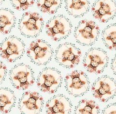 Til The Cows Come Home” Highland Cow, Cows Fabric! 1yd•BTY•Cotton•FastShip!