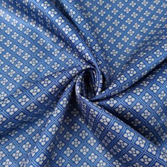 1yard X1.48meter Retro Shirt Material Satin Fabric Lining Plaid Floral Patchwork