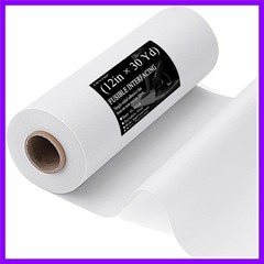 Light Weight 12″X 30 Yards Fusible Interfacing for Sewing,Iron-On Non-Woven
