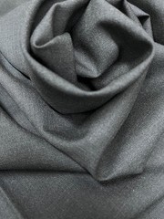 $26 for 2 Yards, D.Charcoal Grey 50%Wool Plain For Jacket,Pants,Skirt Dress #144