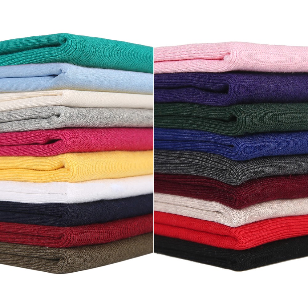 Rib Knit Trim Fabric,Ribbing Material For Cuffing Waistband,Stretch Cotton Poly