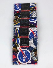 Lot of 5 Mad Engine NASA Apollo 11 Fat Quarter Precut Fabric 100% Cotton –