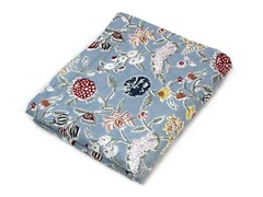 Indian Grey Floral Printed Cotton Fabric Beautiful Dressmaking Fabric US