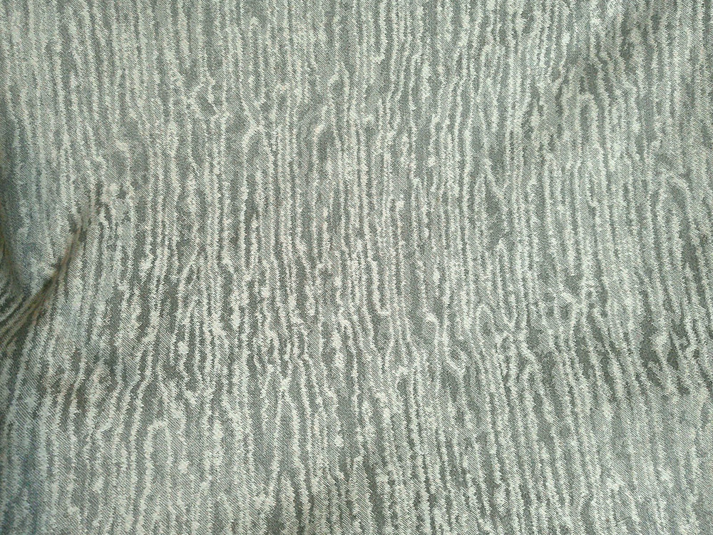 Schumacher Faux Bois In/Outdoor WoodGrain Grey 75420 Jacquard 2 Yds