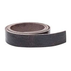 Vintage Chocolate 8/10oz Buffalo Belt Blanks Made by SLC 48″ to 55″ Long Strips