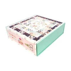 I SEW PANEL QUILT KIT ~ Pattern & Fabric Finishes 58.5″ x 66.5″ Riley Blake