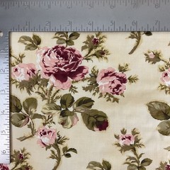 Morning Glory Robyn Pandolph Cottage Rose Cotton Fabric 72” x 43” Moda Yardage