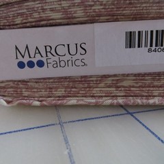 Yard ~ Smithsonian Wild Flowers Silhouette, Pink~ $3.99 Ships ANY Amount Fabric