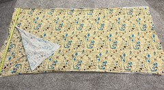 Treasure Island Pirates Fabric Hi-Fashion Cotton 42”X77” 2 lengths 4yds+ total