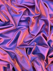 Iridescent Liquid Dupioni Fabric 58″ Wide Lightweight Material Royal Burgundy