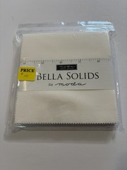 NEW Moda White Solids 42 Piece 5″ x 5″ Charm Pack