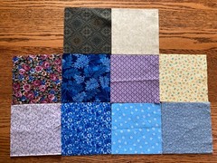 Lot 300, 5″ x 5″ Fabric Squares Precut Quilt Blocks 3 of Each All Pictured (1)