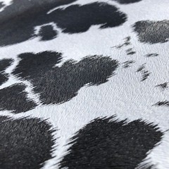 Cow Print Vinyl, Animal Hide Pattern Faux Leather – Cut by The Yard