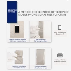 EMF Protection Pure Copper Fabric-Blocking RFID Radiation Singal EMP EMI Ripstop