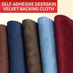 Sticky Car Fabric Interior Modificatio Velvet Self for Roll Adhesive Liner Suede