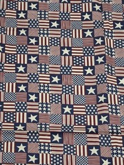 Americana Flag Red White And Blue RTC Fabric 2 Yard 44″ Wide 4th Of July